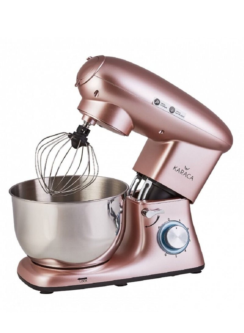 كاراجا خلاط خلاط محضر طعام ستانلس ستيل متعدد الوظائف سعة 5,5 لتر - Image 1