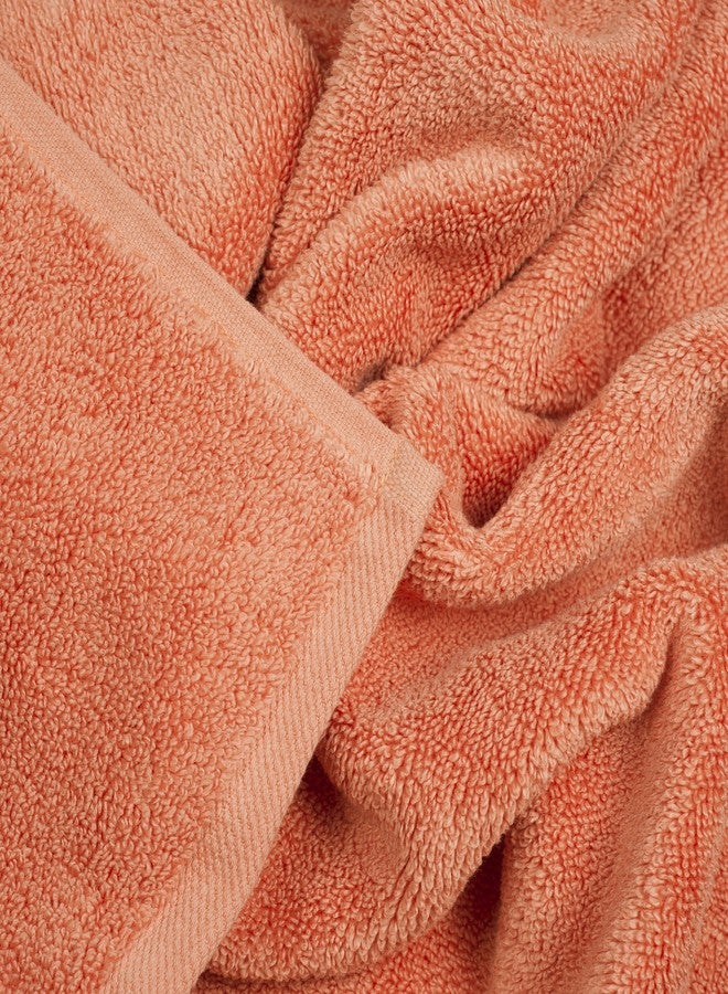 لافيش هوم طقم مناشف قطني 100%، بدون التواء، ناعم وذو قدرة امتصاص عالية، مكون من 6 قطع، منشفتي حمام، ومنشفتي يد، ومنشفتي وجه (لون بني فاتح) من لافيش هوم - Image 3