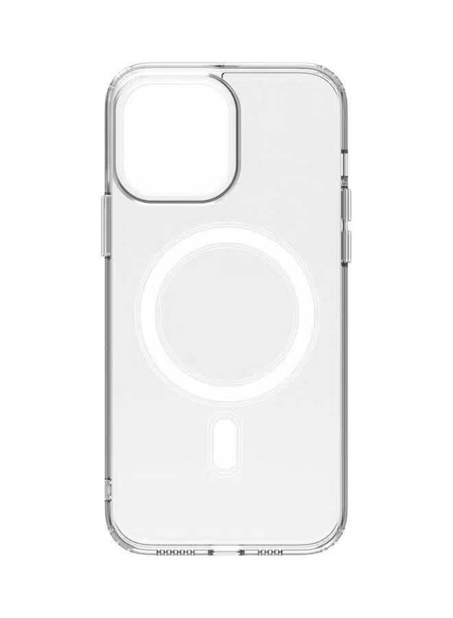 Zaboon Apple iPhone 14 Pro Clear MagSafe Case Transparent Magnetic Shockproof Cover Wireless Charging  6.1 Inch Clear - Image 2