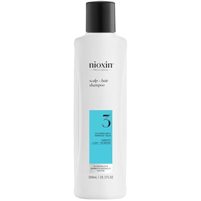 Nioxin SYSTEM 3 CLEANSER FOR FINE CHEMICALLY ENHANCED HAIR FOR UNISEX - 10.1 OZ - Image 1