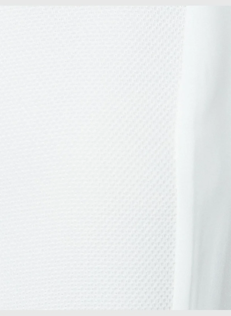 KOTON Regular Mandarin Collar Short Sleeve Shirt