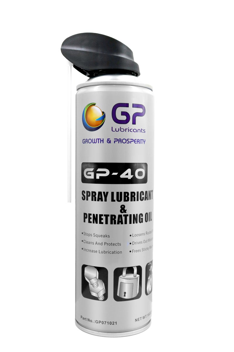 40 Multi-Use Product, Lubricant & Rust Remover – 500 ml Spray Can