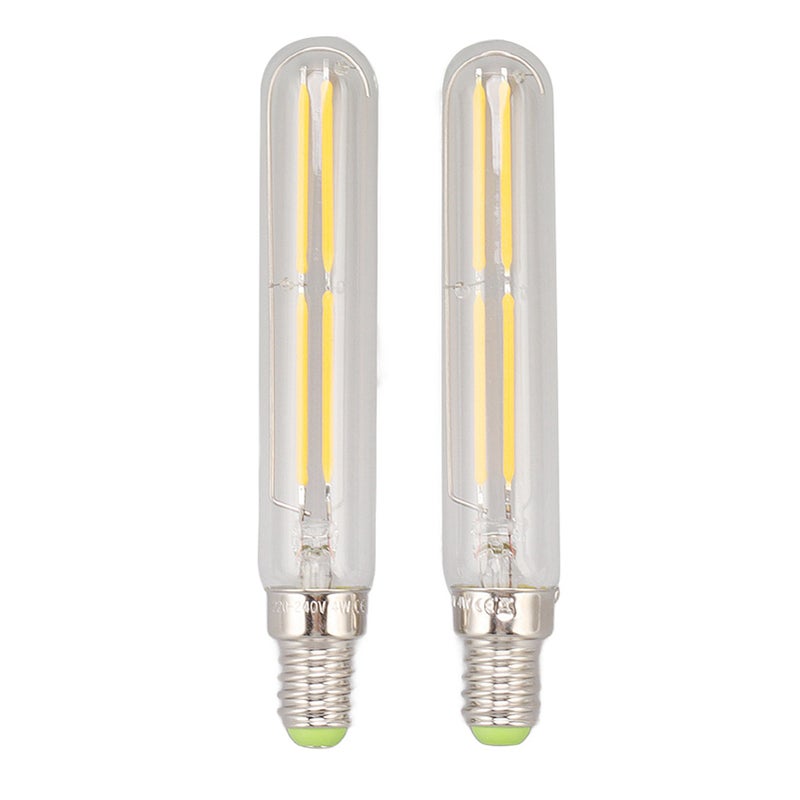 2Pcs LED Tube Bulb 4W E14 2300K Tubular Light Lamp Bulbs T20x120 220‑240V for Lighting - Image 1