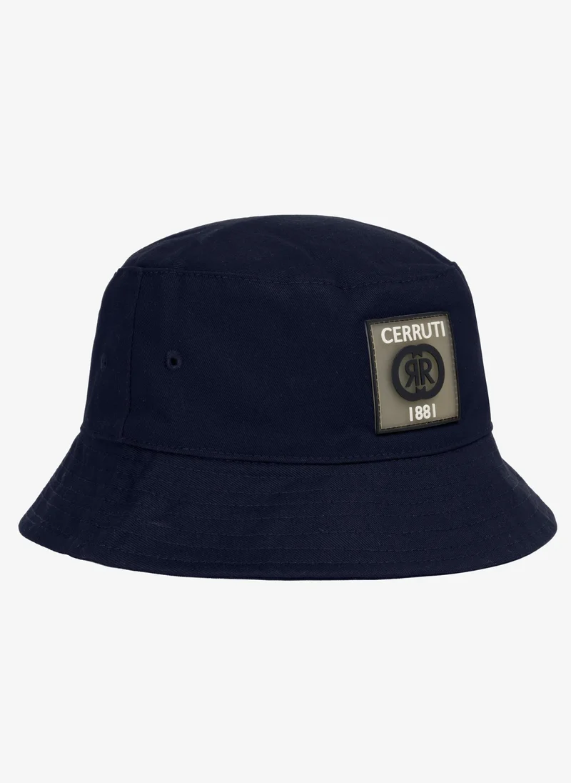 CERRUTI 1881 Cerruti 1881 Cotton Hat with Signature Logo, Blue, Size U