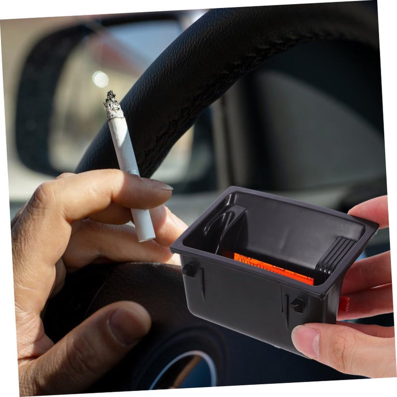 Universal Car Ashtray Insert Liner Easy Install Smokeless Center Console Compatible - Image 5