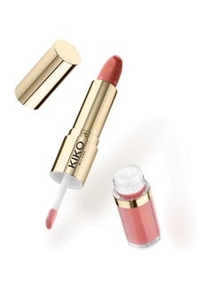 KIKO MILANO Holiday Wonderlights Festive Duo Lipstick And Gloss Joyful Jasper  - Image 3