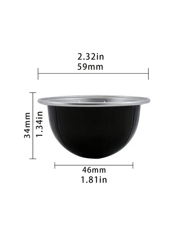 10pcs Reusable Aluminum Capsule Shells With Silicone Lids 7 78oz Food Storage Containers - Image 3