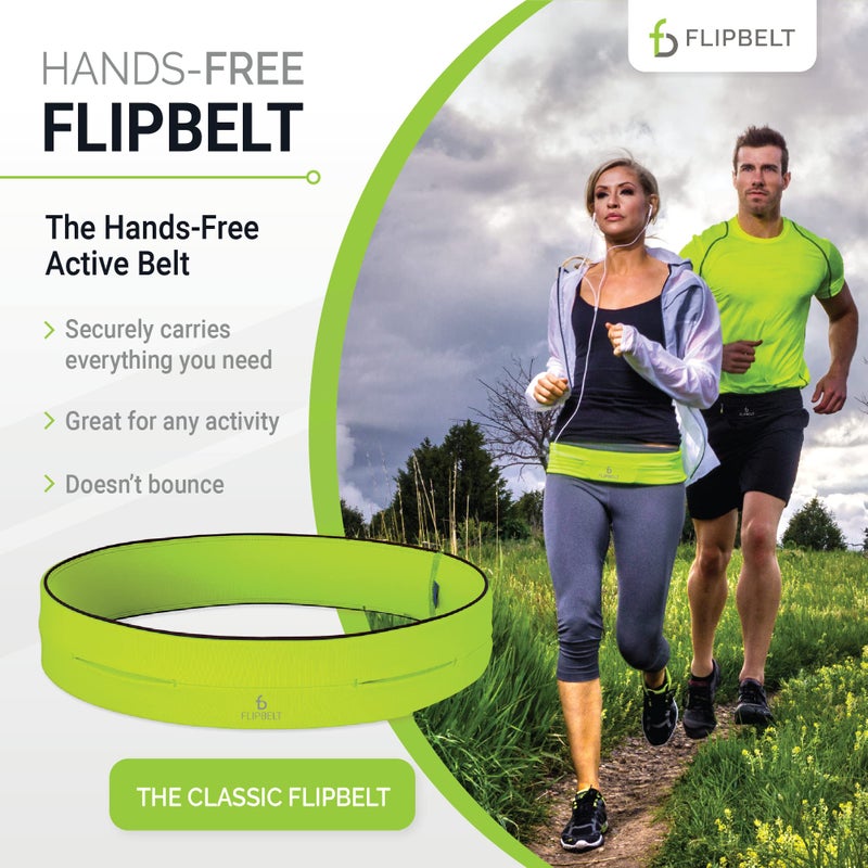 FlipBelt حزام فليب بيلت للرجال FB0114-NEOY-M.1، أصفر نيون، متوسط - Image 2