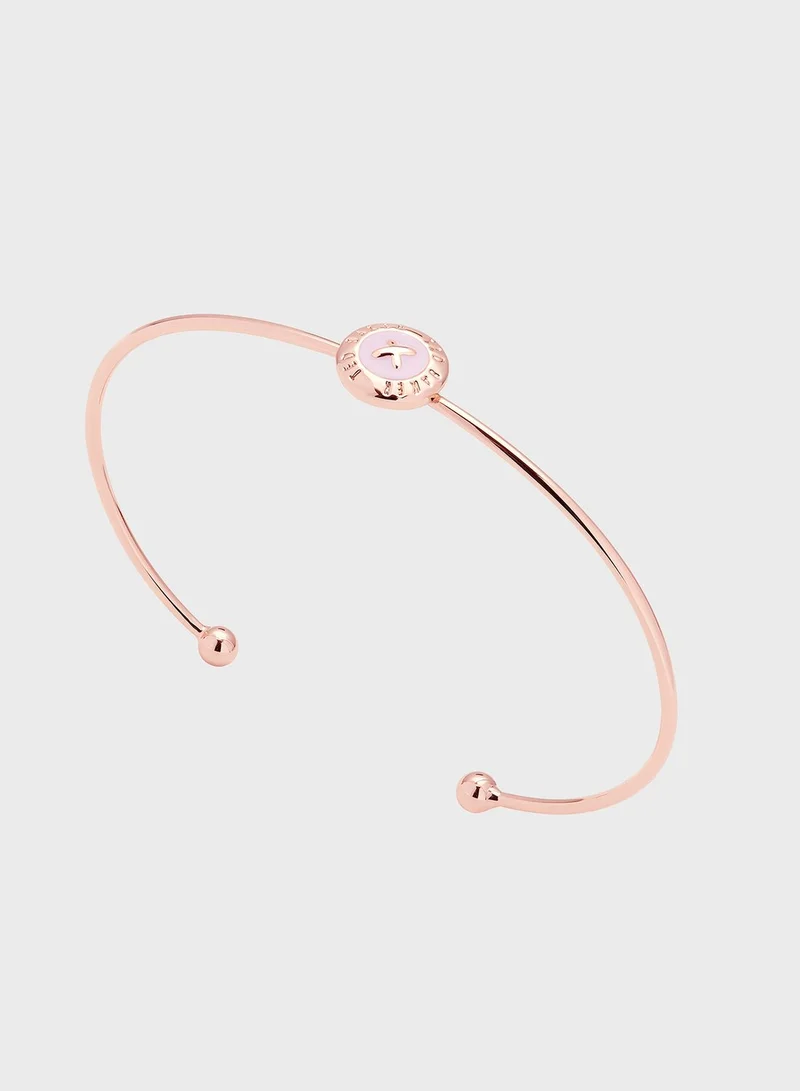 Ted Baker Elvas Enamel Button Bracelet