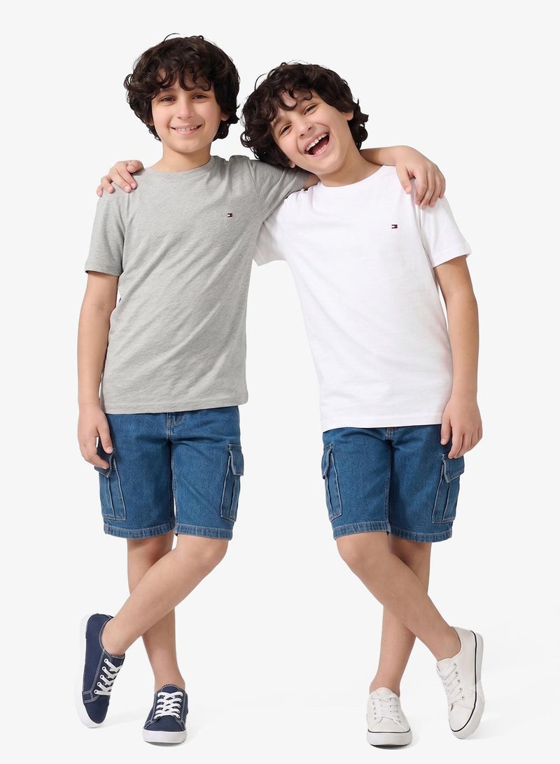 TOMMY HILFIGER 2-Pack Signature Essential Lounge T-Shirts - Image 1