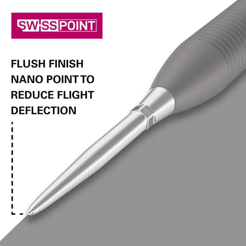 TARGET Darts Swiss Point Storm Darts Points - Nano (Silver, 35mm) 3 Pack Set of Tips – Change Dart Point, Professional Darts Accessories, Interchangeable Steel Tip Dart Points - Image 3