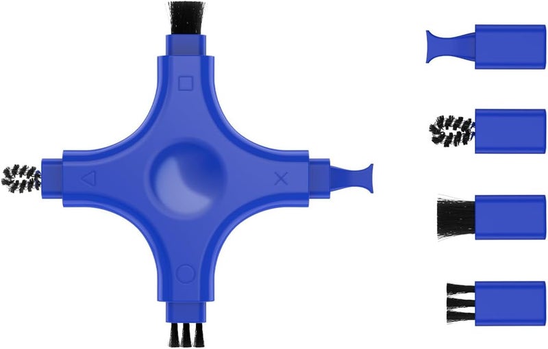 CODOGOY Port Cleaner for iPhone, Charging Port Cleaning Kit with Brushes for Lightning Port & USB-C Phones, Earbuds - Blue - Image 1