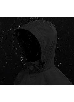 Ghassy Co. Men's Pro Lightweight Hood with Hidden Inner Lining in Collar Easy Pack Windbreaker Raincoat  - Image 3