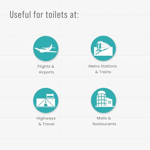 PEE BUDDY PeeBuddy Disposable Paper Toilet Seat Covers (Pack Of 40) | No Direct Contact with Unhygieneic Seats| Easy To Dispose| Nature Friendly| Must Have For Women - Image 5
