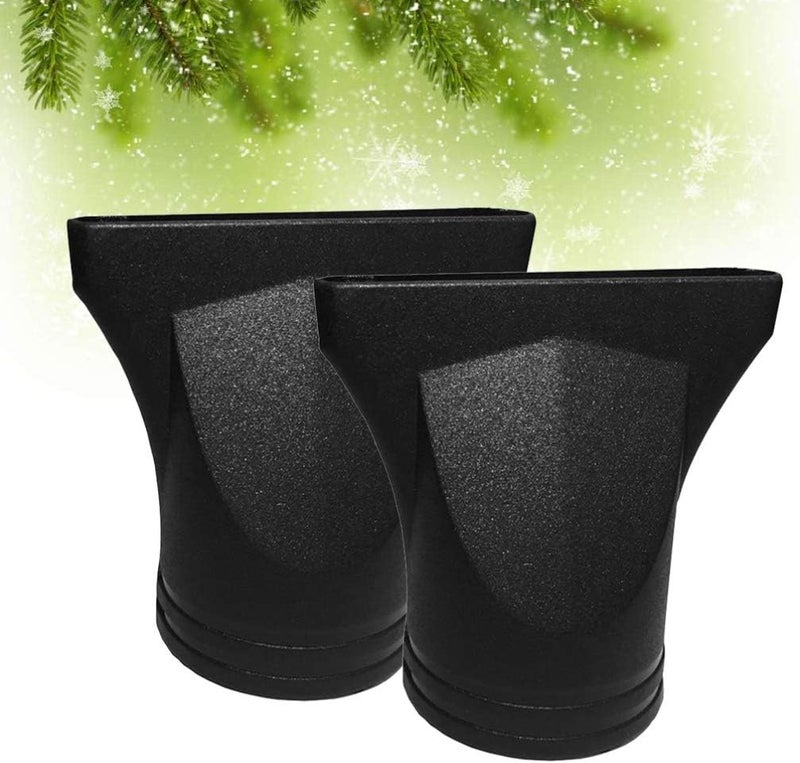 comfrt 2Pcs Reusable Plastic Hair Dryer Nozzle Attachment Concentrator Hairdressing Salon Styling Tool - Image 4