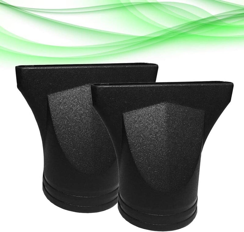 comfrt 2Pcs Reusable Plastic Hair Dryer Nozzle Attachment Concentrator Hairdressing Salon Styling Tool - Image 2