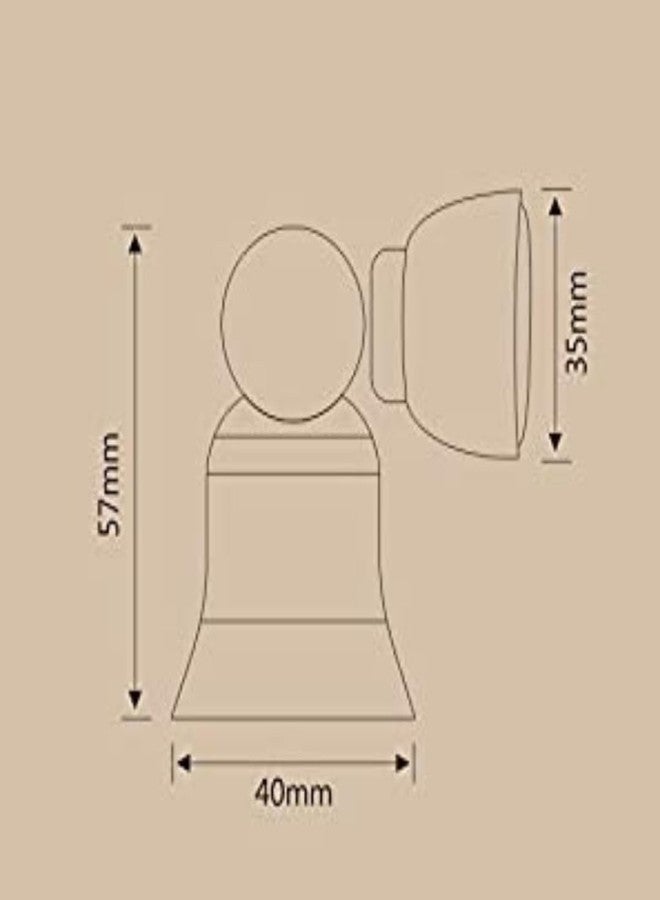 Elexa Hardware Magnetic Door Stopper | 3-Inch Heavy Duty Stainless Steel. | Home & Office Door Blocker Stopper (Brass) - Image 3