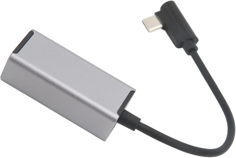 محول USB C إلى RJ45 لشبكة الإيثرنت، محول شبكة إيثرنت من نوع C، سرعة نقل بيانات من 10/100 ميجابت في الثانية، محول سلكي قابل للتشغيل التلقائي مع هيكل من سبيكة الألومنيوم، مناسب لأجهزة اللابتوب والهواتف - Image 2