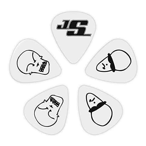 Planet Waves D'Addario Accessories Joe Satriani Guitar Picks, White, 10 pack, Heavy - Image 2