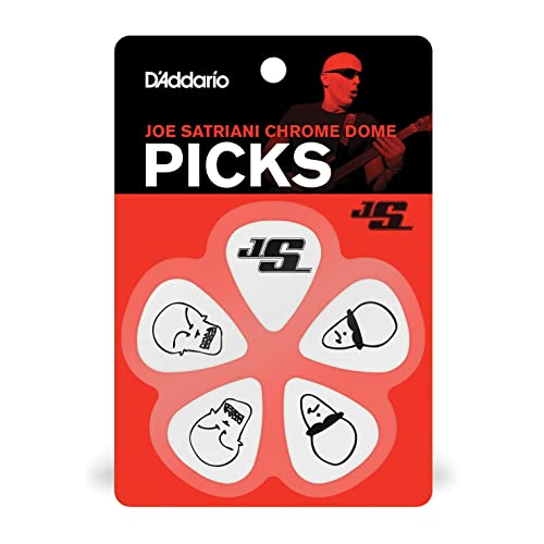 Planet Waves D'Addario Accessories Joe Satriani Guitar Picks, White, 10 pack, Heavy - Image 3