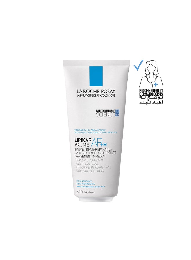 LA ROCHE-POSAY Lipikar Baume AP+M Triple Action Balm For Dry And Eczema-Prone Skin, 200 ML - Image 1