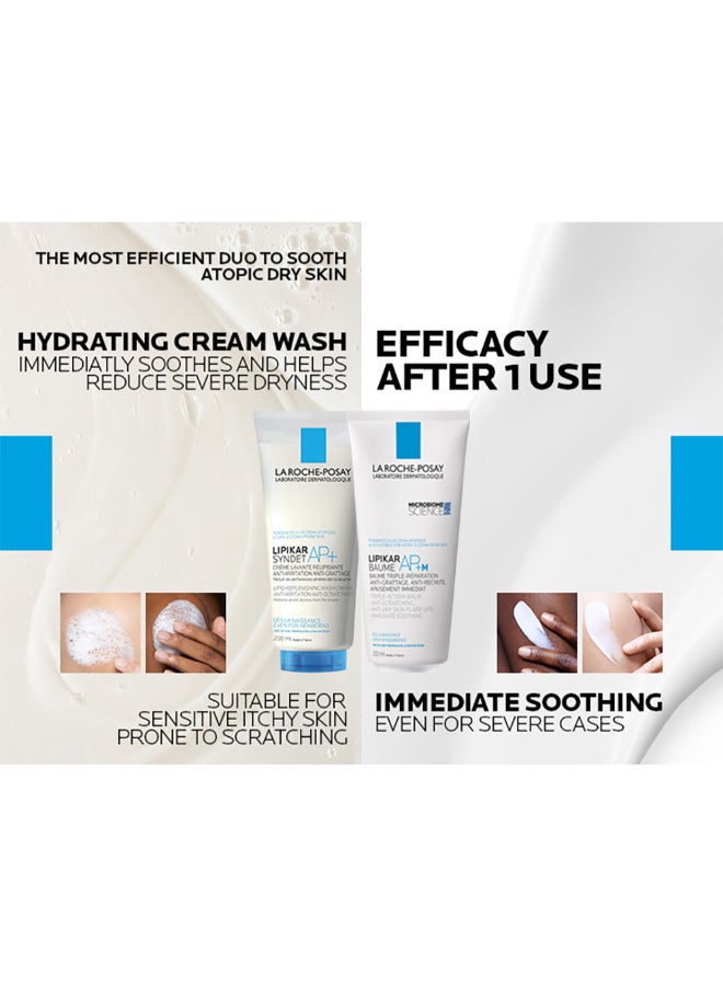 LA ROCHE-POSAY Lipikar Baume AP+M Triple Action Balm For Dry And Eczema-Prone Skin, 200 ML - Image 4