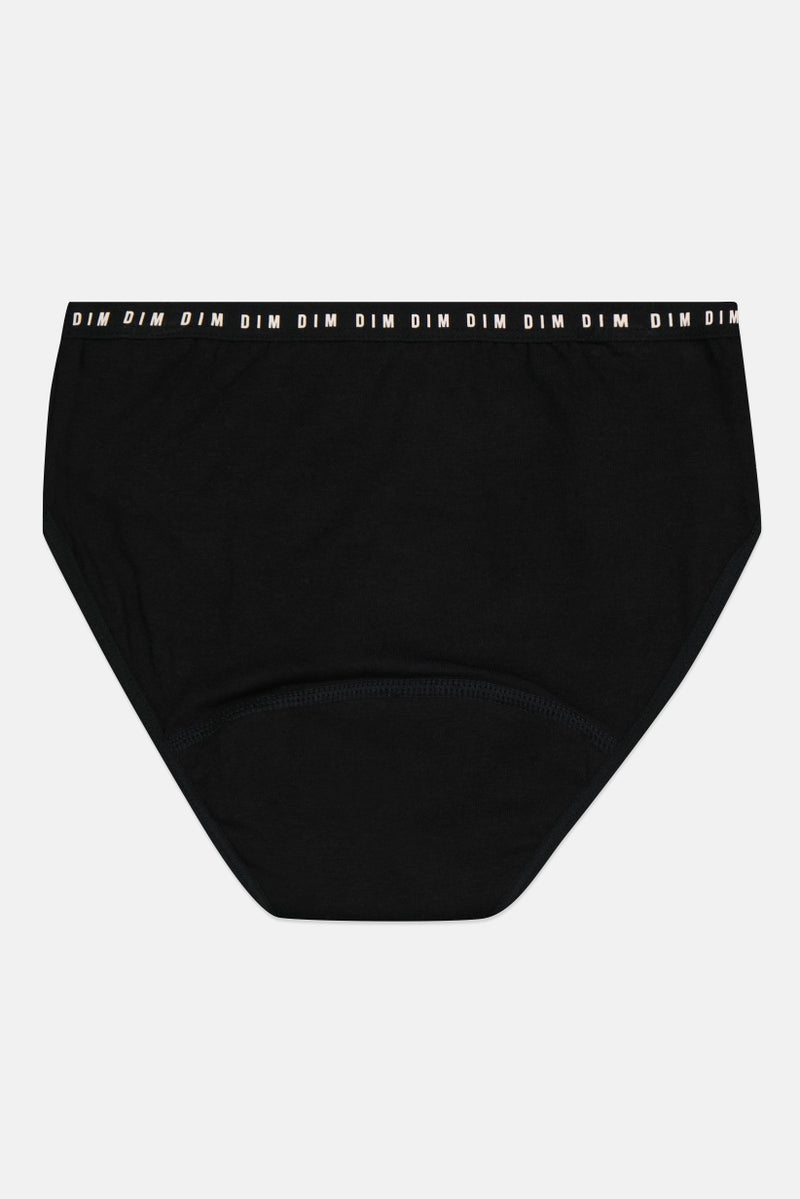 DIM Kids Girl Heavy Flow Period Panty, Black - Image 2