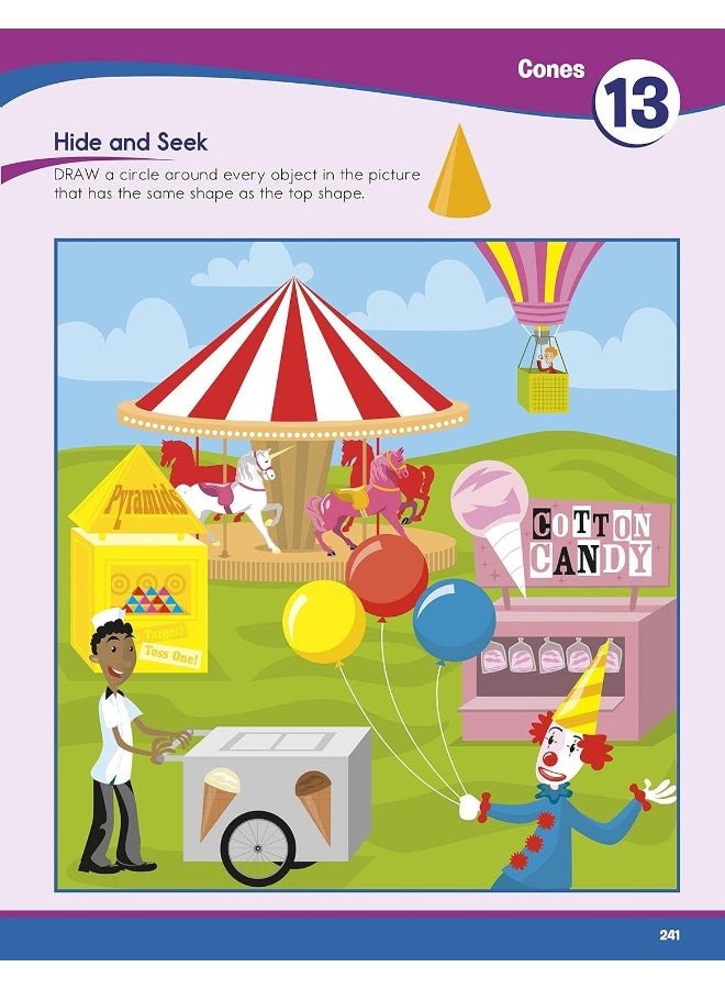 1st Grade Jumbo Math Success Workbook: 3 Books In 1--Basic Math, Math Games and Puzzles, Shapes and Geometry; Activities, Exercises, and Tips to Help Catch Up, Keep Up, and Get Ahead  - Image 3