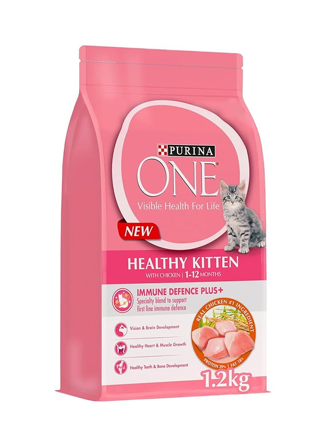 PURINA - Purina Chicken Cutin Healthy Cat Food, 1.2 kg - Image 1