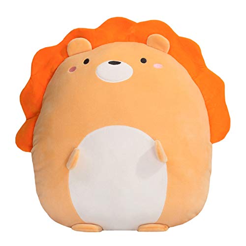 hitoshe Soft Lion Plush Hugging Pillow Lion Stuffed Animal Toy Gifts for Birthday Valentine Christmas 16inch - Image 1