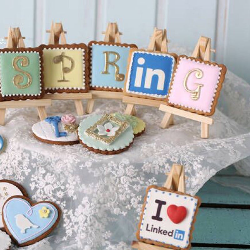 SK حامل صور و لوحات خشبي صغير 12 قطعة - 6 إنش (خشب) - Image 4