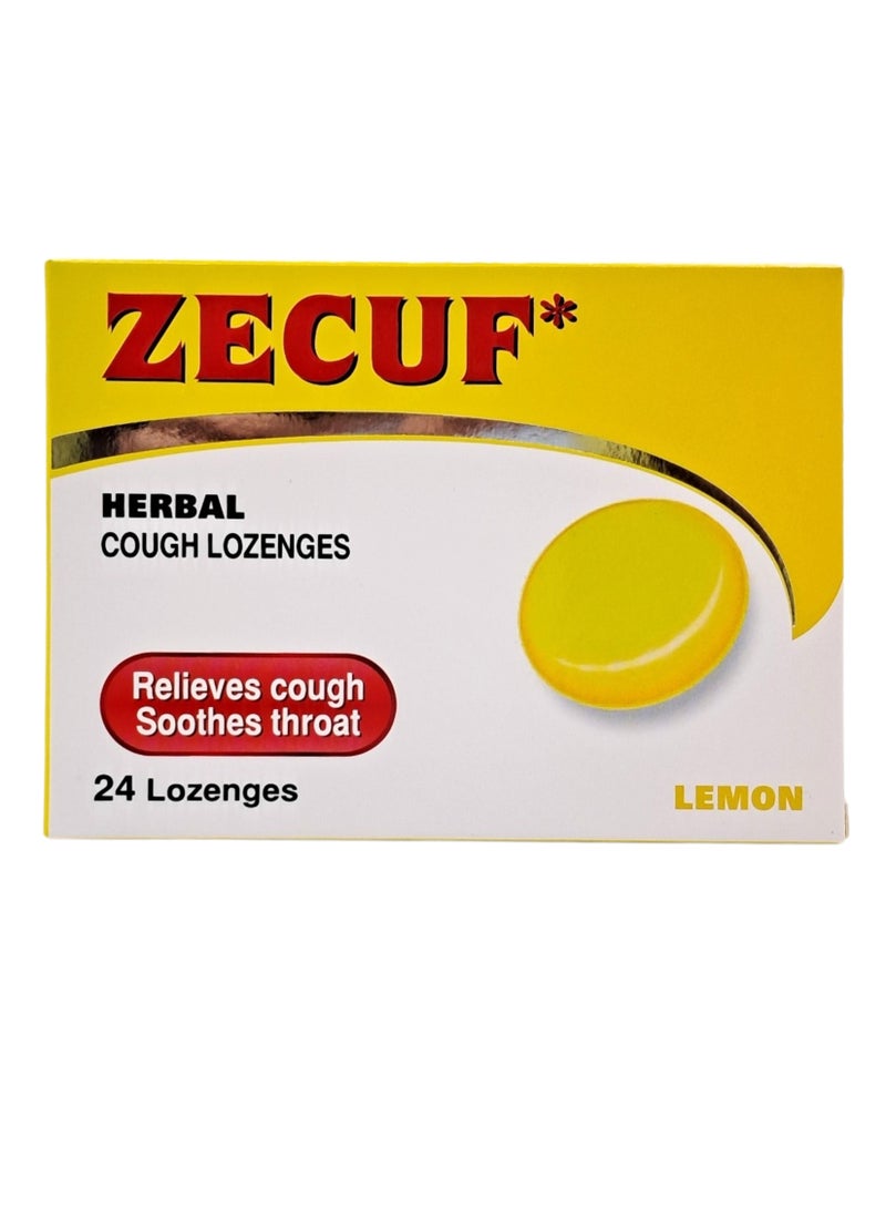 Zecuf Zecuf Lemon Lozenges 24'S