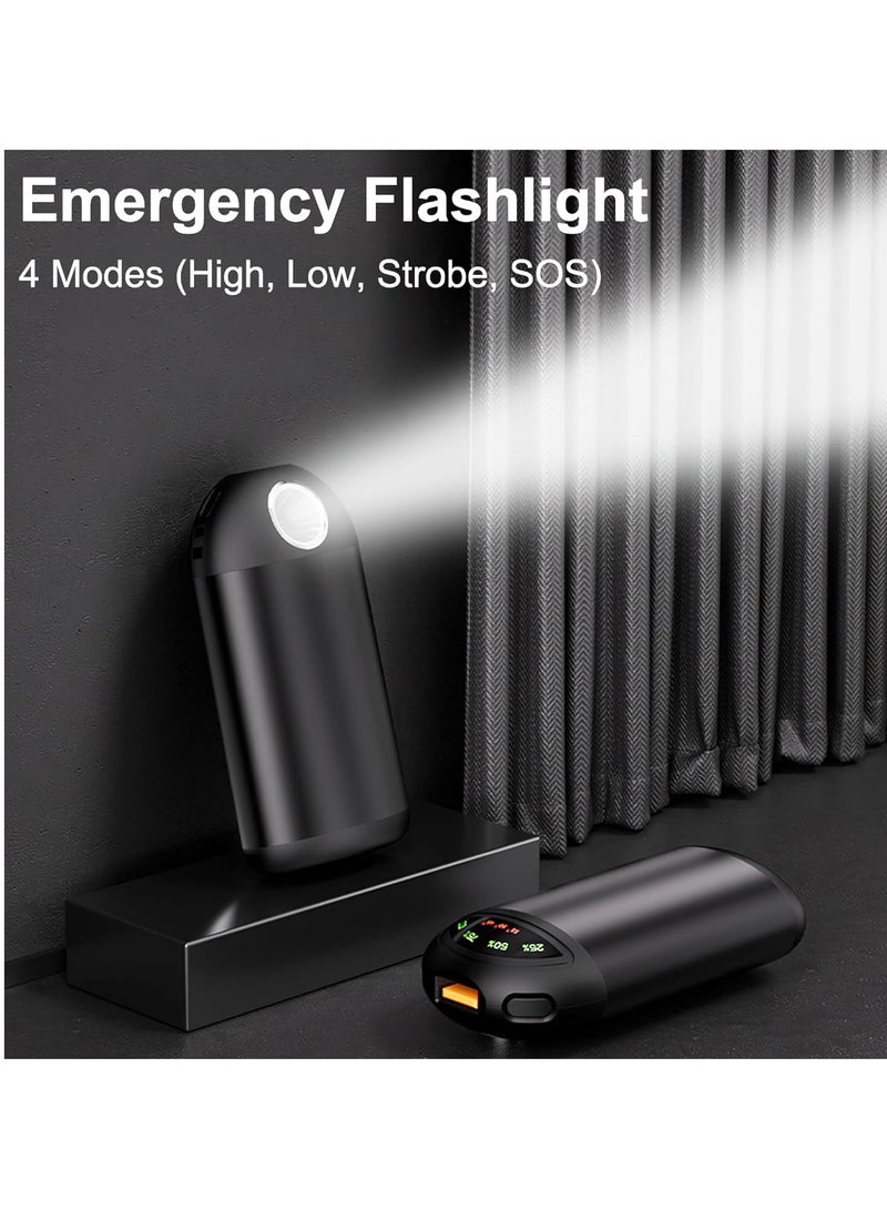 general Rechargeable Hand Warmers, 5000mAh Electric Hand Warmer with 3 Levels Heating, Pocket Heater, Self-Heating Heat Pack, Portable Winter Gadget for Travel and Outdoor Activities - Image 3