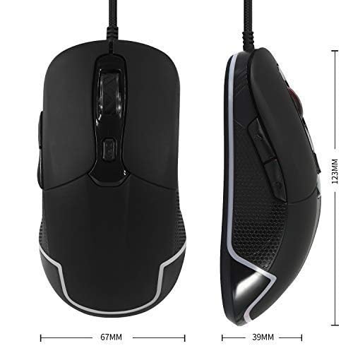 ValueRays USB Optical Heated Computer Mouse Advanced Heated Buttons (Black) - Image 4
