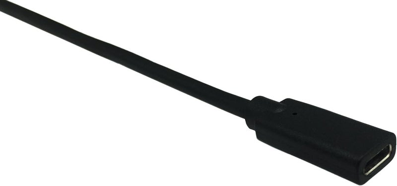 CERRXIAN USB Type C Extension Cable 1m 3ft 90 Degree USB 31 Type C Male to Female Charge and Data Sync Extension Cord - Image 4