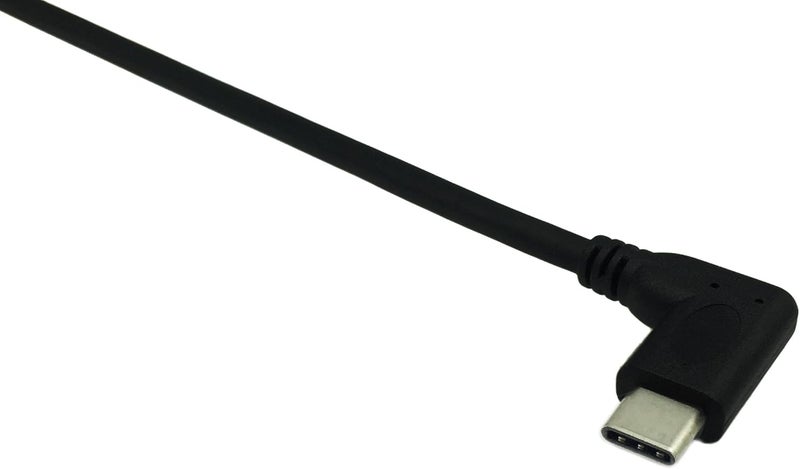 CERRXIAN USB Type C Extension Cable 1m 3ft 90 Degree USB 31 Type C Male to Female Charge and Data Sync Extension Cord - Image 5