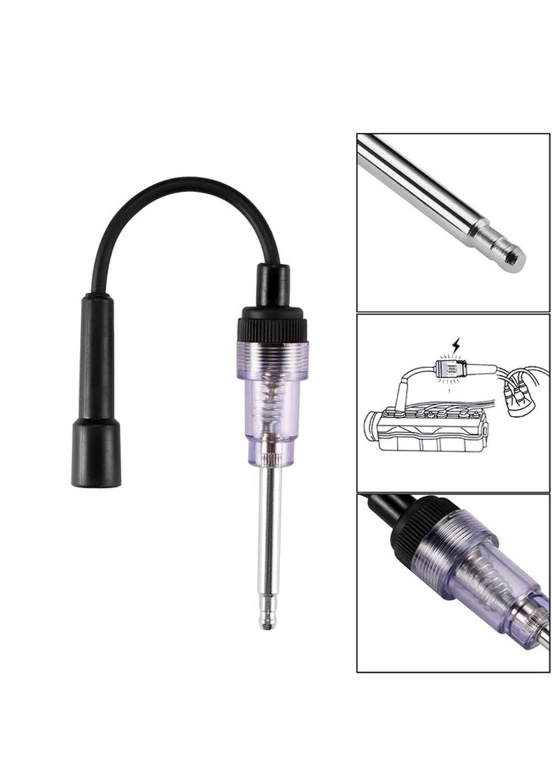 Generic - Inline Spark Plug Tester Straight Boot Ignition Test Light Tool for Small Engine Car Motorcycle Lawn Mower Chainsaw - Image 1
