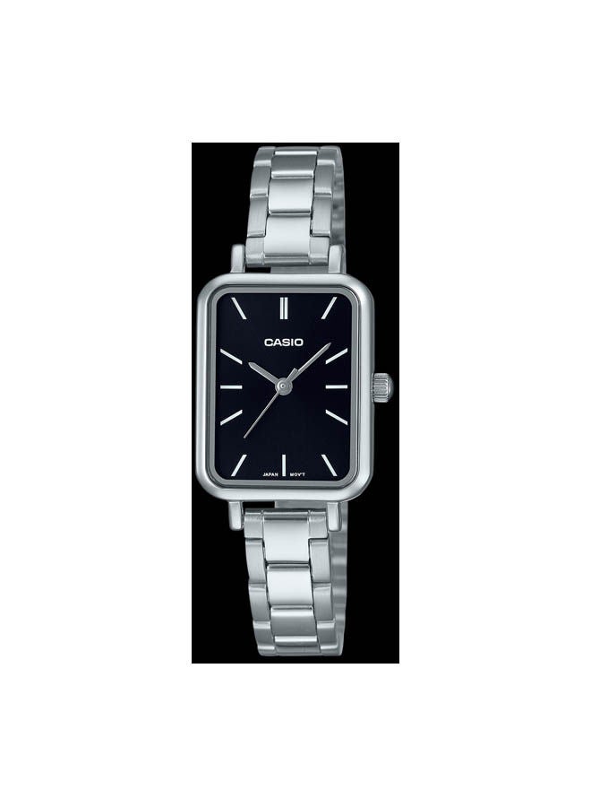 كاسيو ساعة يد من ستانلس ستيل بعقارب LTP-V009D-1EUDF - Image 1