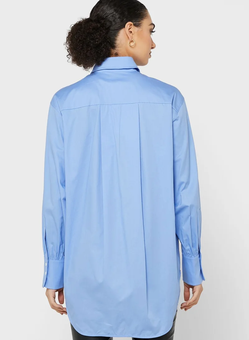 Victoria Beckham Oversized Button Down Shirt