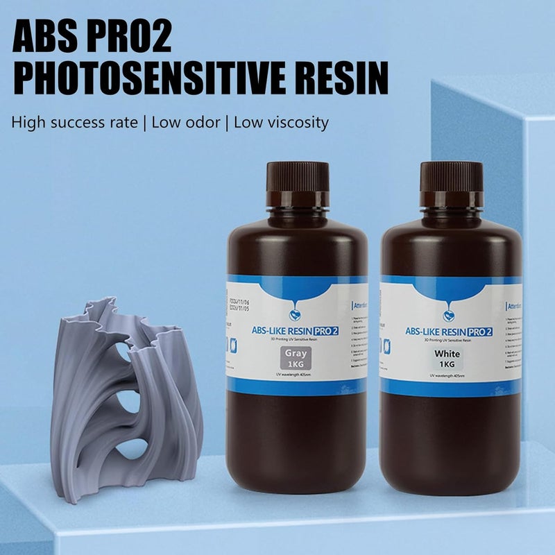 Like ABS Resin for LCD Printer Impacts Resistance Low Normal Resin Application for Printing Photopolymer - Image 1