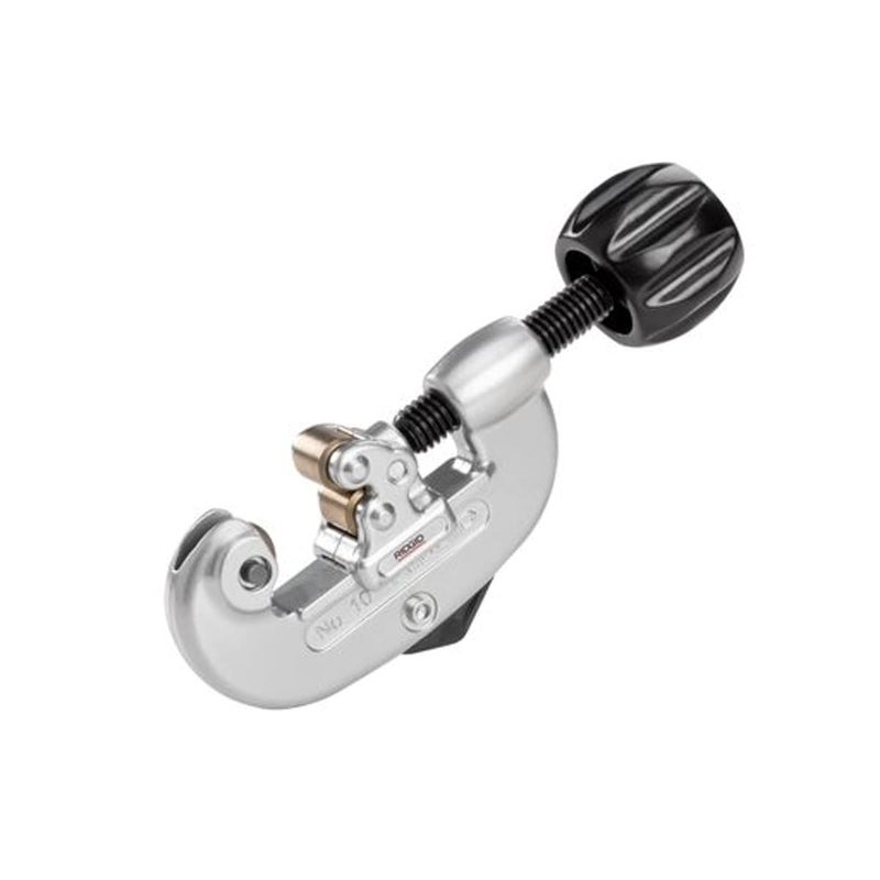 RIDGID 32915 10 Screw Feed Tubing Cutter with HeavyDuty Wheel 18inch to 1inch Tube CutterSilverBlackSmall - Image 2