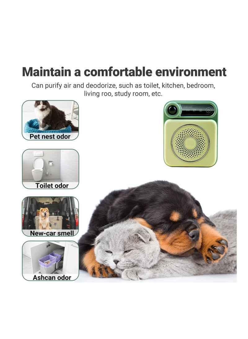 Pet Odor Eliminator and Litter Box Deodorizer - Rechargeable Air Freshener for Cat Litter, Trash, and Pet Bathrooms - Dust-Free Odor Remover and Travel-Friendly Air Purifier. - Image 4