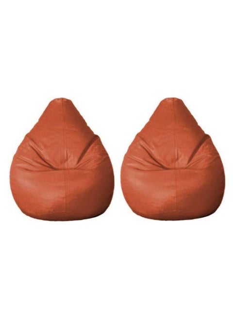 caddyFull Jumbo Size Bean Bag Without Beans Tan Pack of 2
