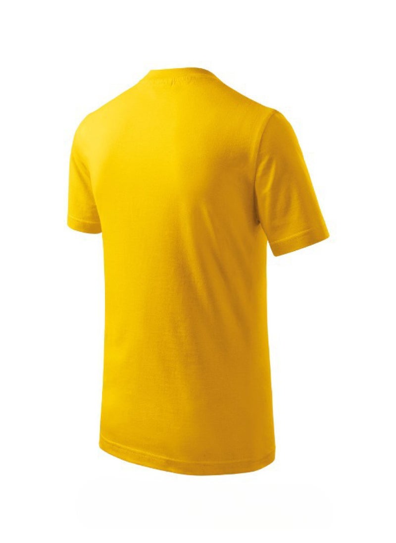 Generic - IPL RCB Round Neck Short Sleeve T-shirt for cricket fans of (Royal Challengers Bangalore) (Yellow) - Image 1