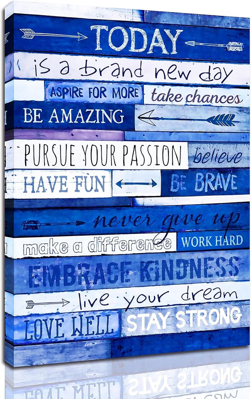 THRLVEART Inspirational Wall Art - Motivational Quotes - Image 1