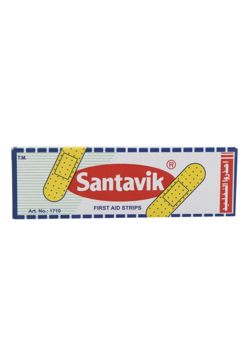Santavik First Aid Strips 19mmx72mm (6 Packs) Each pack of 10 Pcs  - Image 2