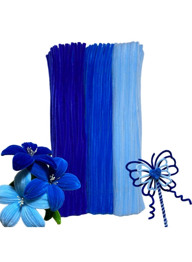 300pcsPipe Cleaners Craft, Thick Fluffy Chenille Stems For Arts  Crafts, Perfect For Making Animals, Flowers, And Festive Decorations(12 Inches X 0.24 Inches) - Image 1