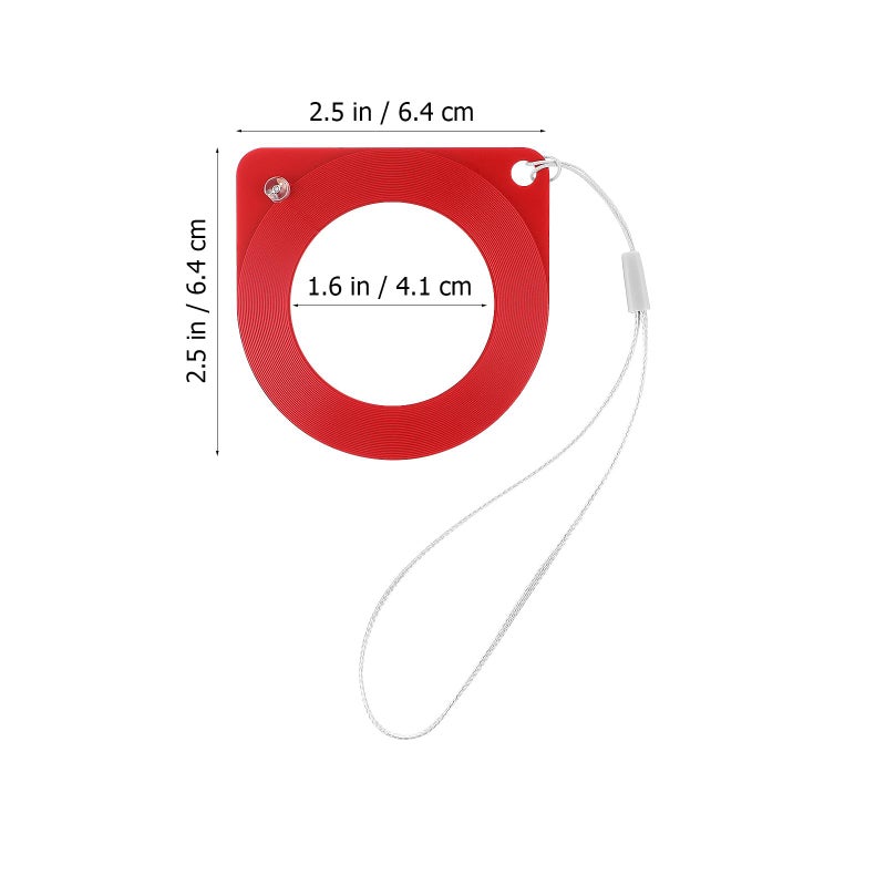 Automotive ECU Induction Coil 2pcs Key Detection Chip Security System Tester Diagnostic Tool Red 7cm 12v - Image 5
