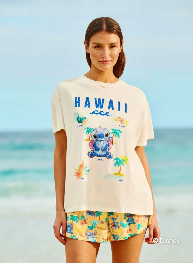UNDIZ Stitch jersey top