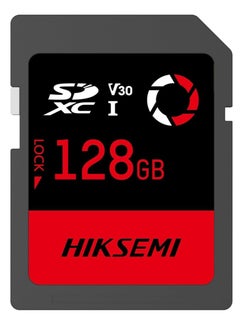 HIKSEMI HIKSEMI HS-SD-E30/128G SD Memory / Class 10 of 128 GB / Specialized for Commercial Drones, Photography and Video Cameras / 180 MB/s Reading / 150 MB/s Writing  - Image 1